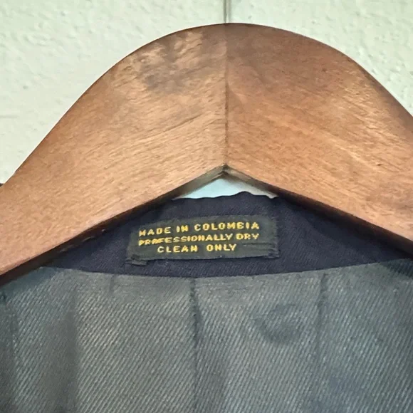 Oscar de la Renta Midnight Blue Blazer - Picture 5 of 11